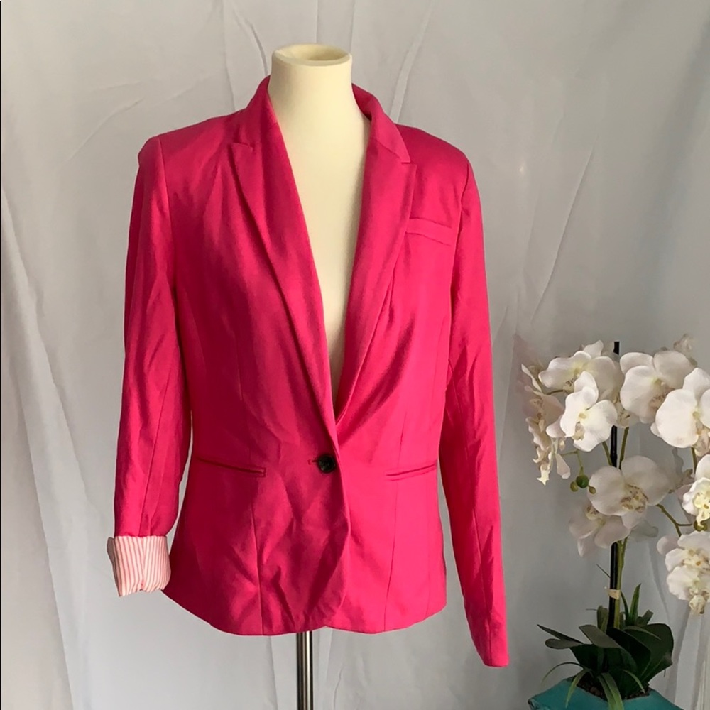 Hot pink blazer